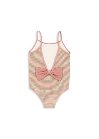 Bowwow Swimsuit (Blush Stripe) Girls - Swimsuits Konges Sløjd - Kuwait - Saudi Arabia