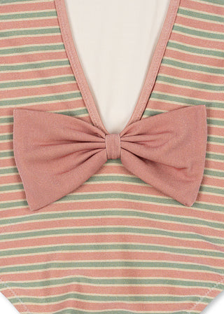 Bowwow Swimsuit (Blush Stripe) Girls - Swimsuits Konges Sløjd - Kuwait - Saudi Arabia