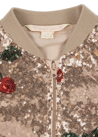 Starla Sequin Jacket (Ma Gande Cerise Blush)