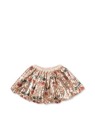 Starla Sequin Skirt (Ma Grande Cerise Blush)