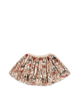 Starla Sequin Skirt (Ma Grande Cerise Blush)