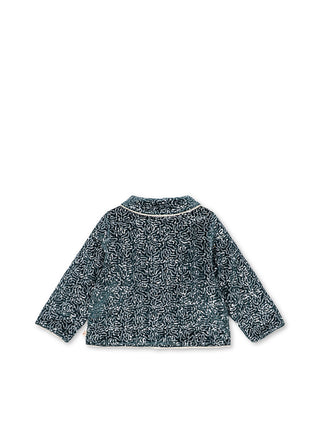 Viola Shiny Velvet Jacket (Green)