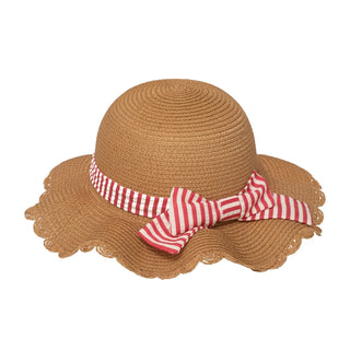 Scalloped Straw Sun Hat Sand Girls - Hats Rockahula - Kuwait - Saudi Arabia