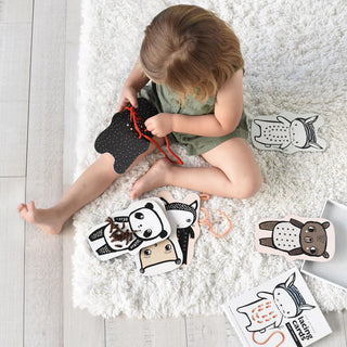 Lacing Cards - Baby Animals Educational Wee Gallery - Kuwait - Saudi Arabia