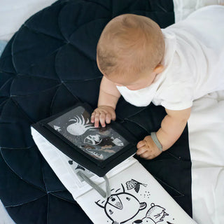 Baby Tummy Time Gallery with Mirror Flashcards Wee Gallery - Kuwait - Saudi Arabia