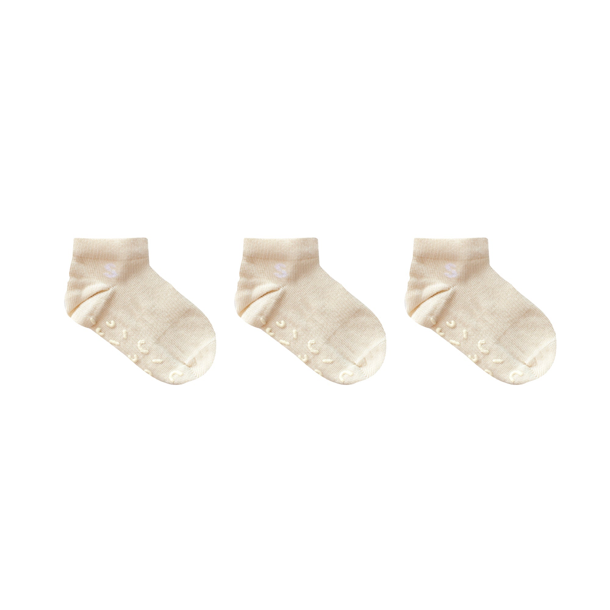3-Pack Sneaker Socks (Shell)